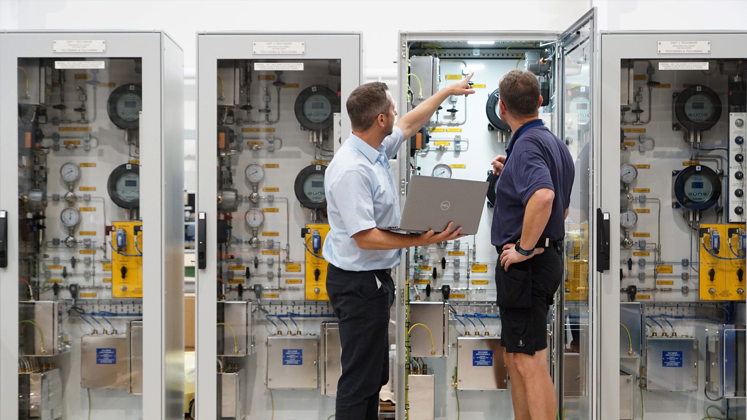 Measuring Gas Cabinets