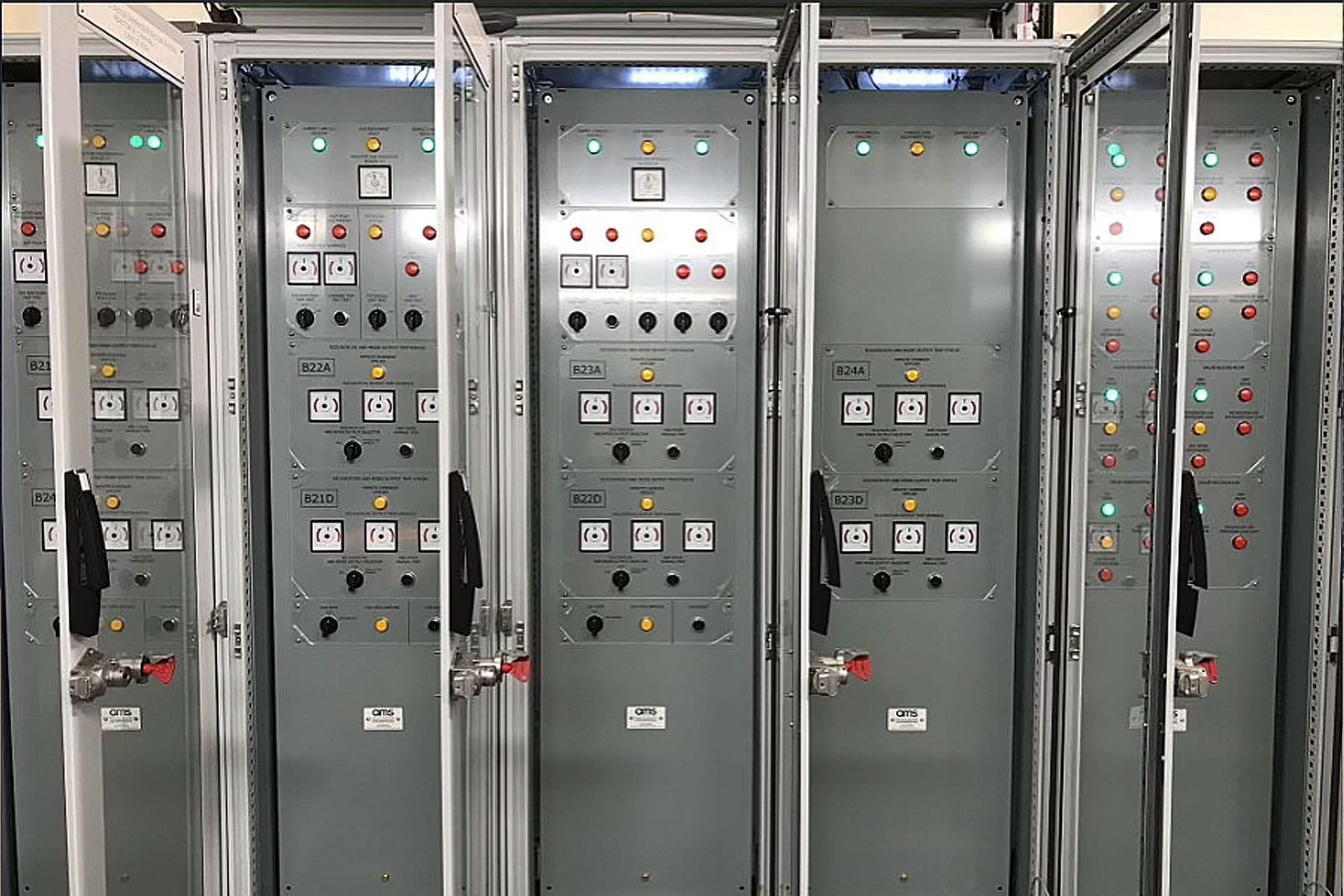 Engineering Control System front panels