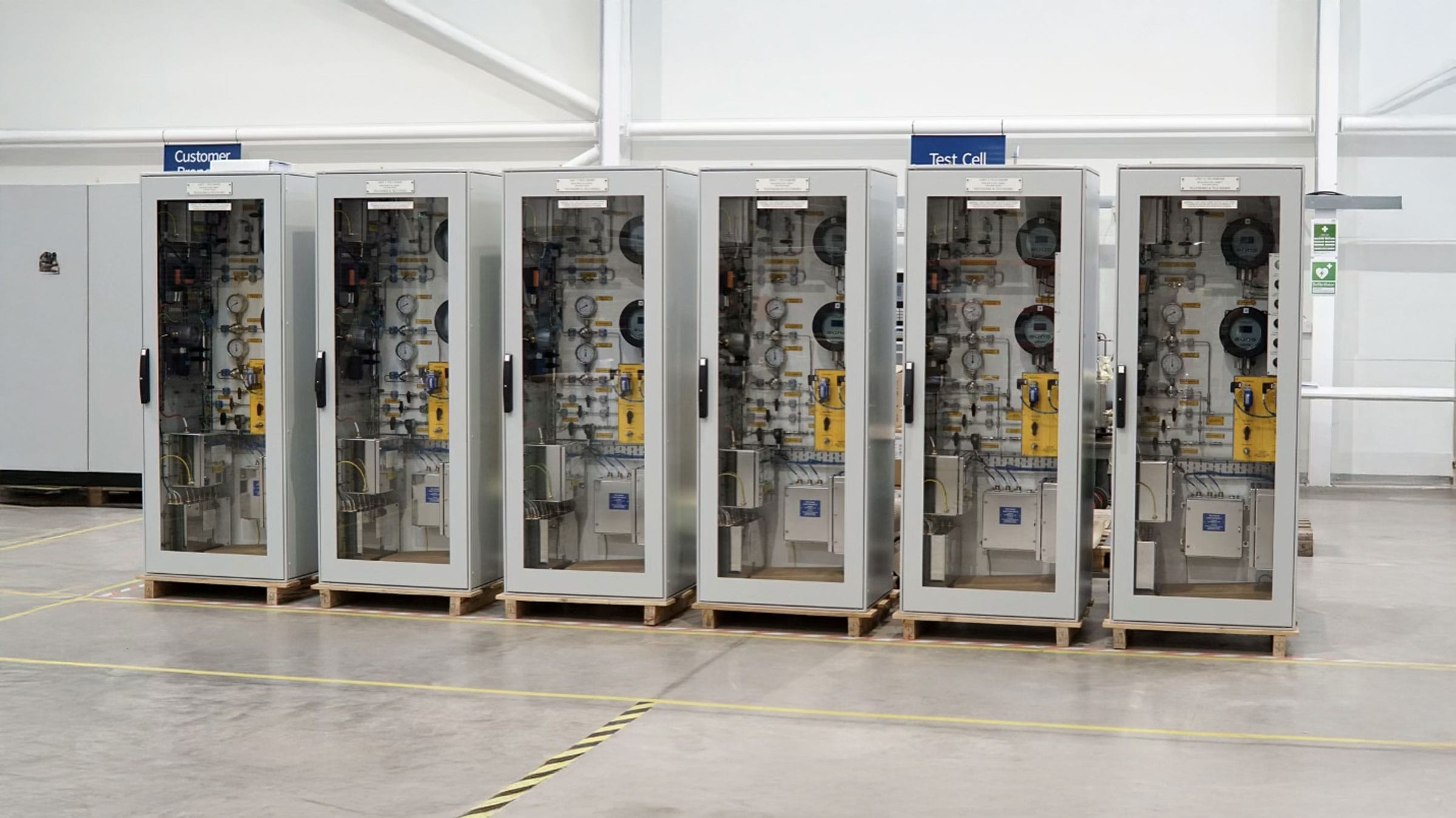 Measuring Gas Cabinets