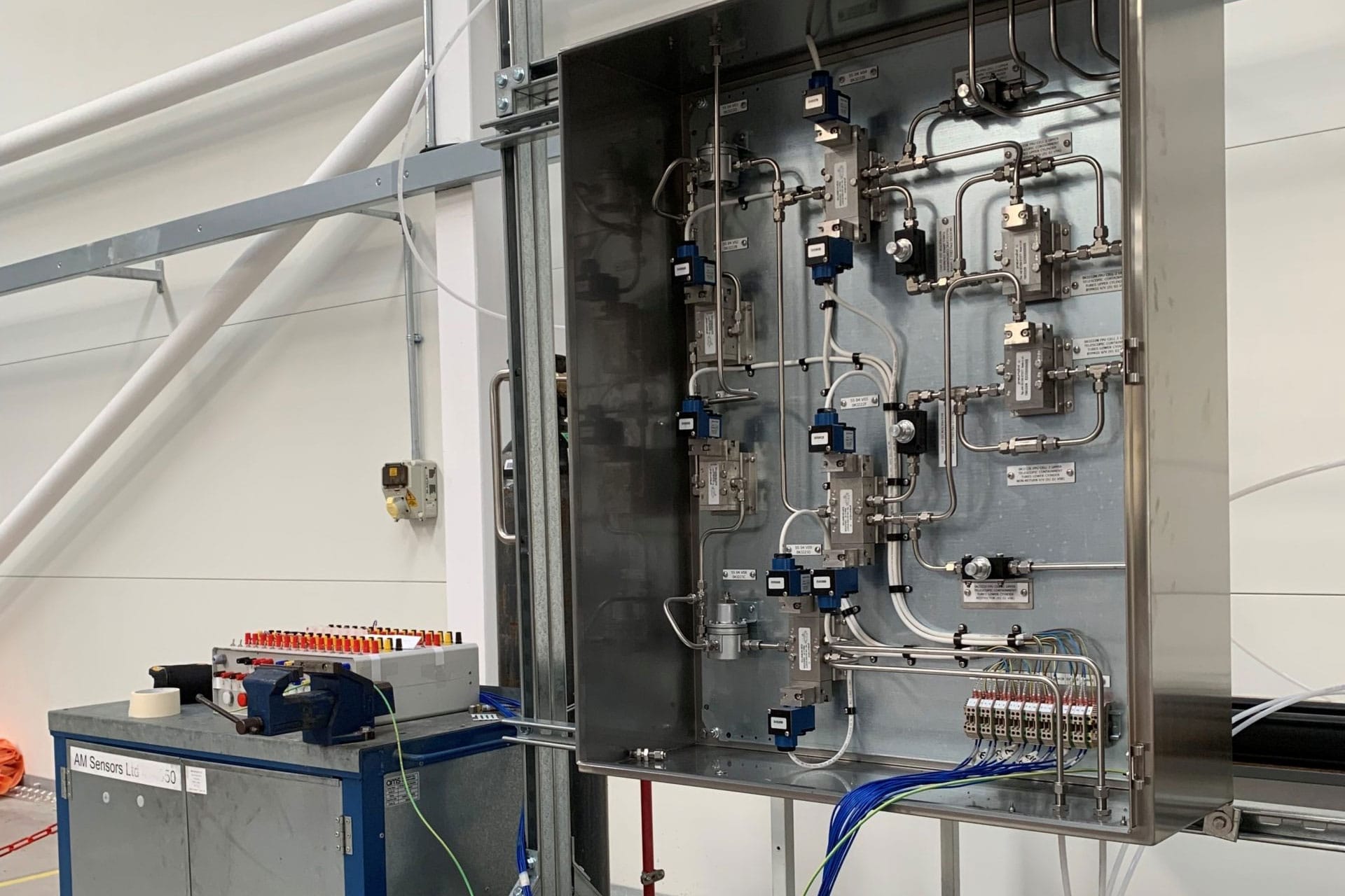 Pneumatics panel FAT Pneumatics panel FAT