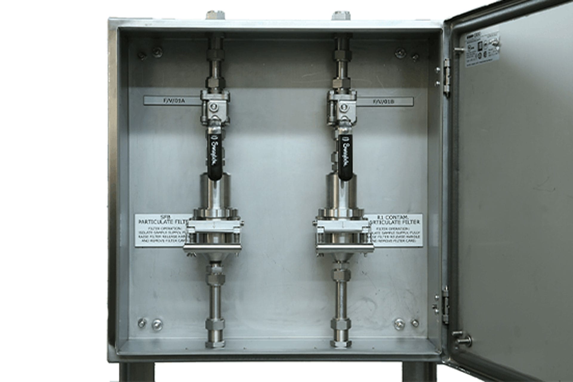 Filter assemblies in a dedicated enclosure Filter assemblies in a dedicated enclosure